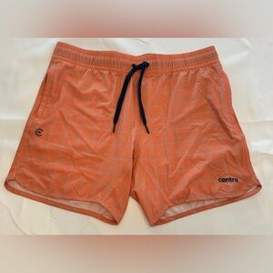 Professional Athletes Centre Orange Grid Swim Shorts
Orange- Men’s 2X